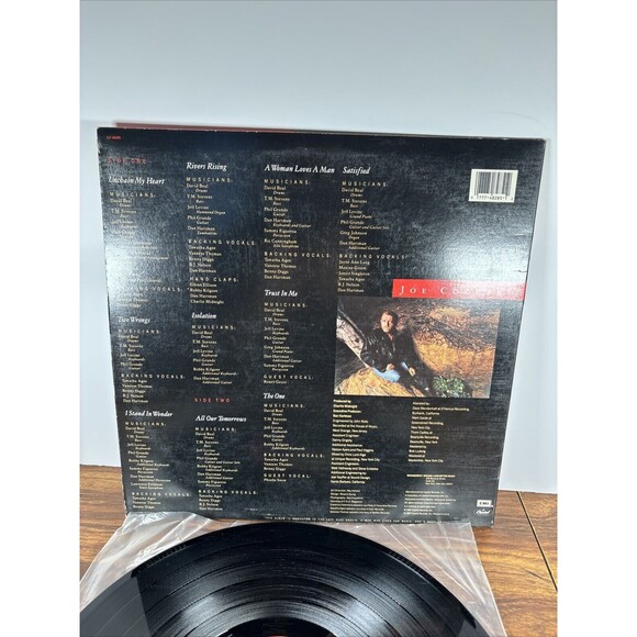 JOE COCKER - Unchain My Heart LP 1987 Vinyl Record VG+/VG+ - Picture 10 of 12